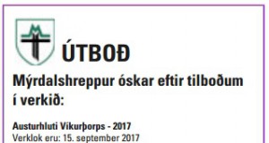 19.04.2017 Mýrdalshreppur. Austurhluti Víkurþorps – 2017