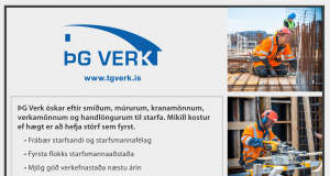 ÞG-Verk óskar eftir starfsmönnum