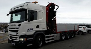 Ný viðbót við tækjaflota Munck á Íslandi