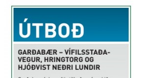 07.06.2017 Vífilsstaðavegur, hringtorg og hljóðvist Neðri Lundir