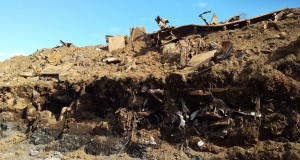 Stöðva framkvæmdir vegna mikillar mengunar