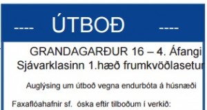 30.06.2017 Grandagarður 16 – 4.áfangi Sjávarklasinn 1.hæð frumkvöðlasetur