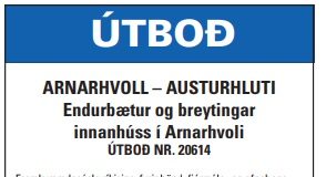10.10.2017 Endurbætur og breytingar innanhúss í Arnarhvoli