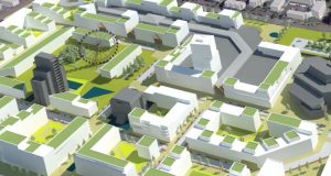 Tólfhundruð manna byggð mun rísa á svökölluðum Kringlureit á næstu árum