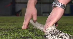 23.09.2021 KR-Knattspyrnufélag Reykjavíkur, Frostaskjól í Reykjavík. Endurnýjun gervigrass 2021