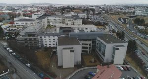 20.05.2021 Lyfta fyrir B-álmu Kvennadeildar Landspítala