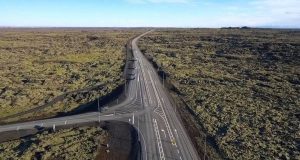 Eitt tilboð barst í framkvæmdir við Grindavíkurveg