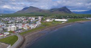 28.08.2019 HVE Akranesi, Sjúkrabílskýli og endurnyjun á lóð