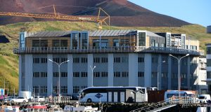 Hart tekist á um úttekt á Fiskiðjuframkvæmd í Vestmannaeyjum