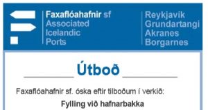 14.03.2019 Faxaflóahafnir Fylling við hafnarbakka Miðbakki og Skarfabakki