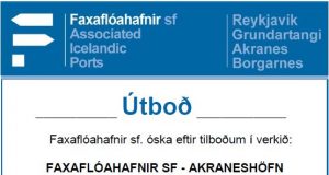 21.03.2019 Akraneshöfn – Nýr hafnarbakki við Aðalhafnargarð