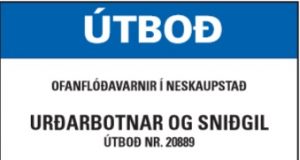 23.04.2019 Ofanflóðavanir í Neskaupsstað. Urðarbotnar og Sniðgil