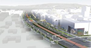 07.06.2022 Nesbraut (49), Miklabraut í stokk, Snorrabraut – Grensásvegur. Frumdrög