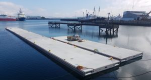 Nýjar flotbryggjur eru komnar til landsins