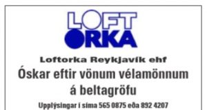 15.06.2019 Óskum eftir vönum mönnum á beltagröfu