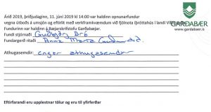 Opnun útboðs: Garðabær. Umsjón og eftirlit með verkframkvæmdum við fjölnota íþróttahús