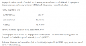 16.07.2019 Hringvegur (1) – Sementsfestun í Berufirði