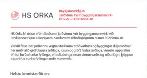 19.08.2019 HS Orka Reykjanesvirkjun. Jarðvinna fyrir byggingarmannvirki