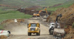 Framkvæmdir hafnar við Hólsvirkjun