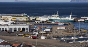 16.12.2025 Sauðárkrókur – endurbygging Efri garðs, raforkuvirki 2025