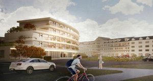 Hætt við hótel á Byko-reitnum