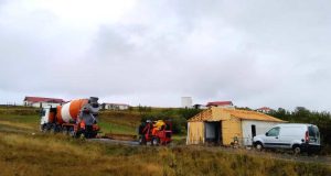 Reisa hús fyrir nýja kjötvinnslu í Borgarfirði