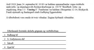 Opnun útboðs: Breiðholt. Götu- og stigalýsing, Þrep 1-3 – Umslag 1