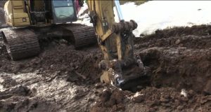 Erfið strenglögn í Austdal: „Við sigrum þetta“