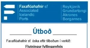 13.11.2019 Faxaflóahafnir sf. Flutningur fyllingarefnis frá Sundabakka að Klettagörðum