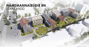 100 íbúðir fyrir námsmenn munu rísa í Hlíðunum