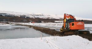 Reið- og göngubrú byggð yfir Eyjafjarðará