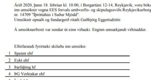 Opnun útboðs: Íþróttahús í Suður Mjódd – Forval