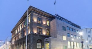 Segjast munu spara hálfan milljarð á ári með byggingu tólf milljarða húss