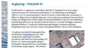 23.02.2020 Faxaflóahafnir. Fiskislóð 41, laus lóð til umsóknar