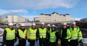 Fulltrúar frá fjárlaganefnd Alþingis skoðuðu framkvæmdir við nýjan Landspítala
