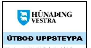 21.03.2020 Húnaþing Vestra. Uppsteypa viðbyggingar við Grunnskóla Hvammstanga