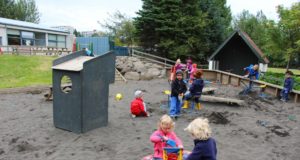 21.04.2020 Furuskógur, endurgerð lóðar 2020 – 1. áfangi. Jarðvinna