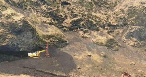 Dýpra er niður á klöpp en reiknað var með