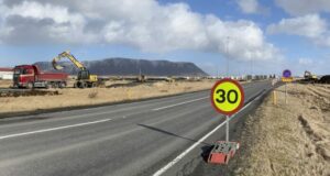 Framkvæmdir hafnar við nýtt hringtorg