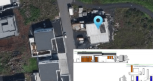 Í viðræður vegna byggingar sem stendur of hátt – Framkvæmdir verið stopp í rúmt ár