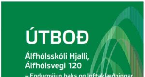 04.05.2021 Kópavogur. Álfhólsskóli Hjalli – Endurnýjun þaks og loftaklæðingar