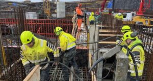 Snjallnemar mæla hita og styrk steypu í rauntíma