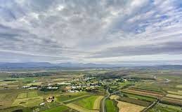 02.06.2021 Hrunamannahreppur. Miðlunargeymir Berghylsfjalli