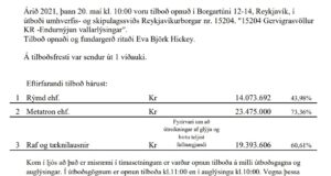 Opnun útboðs: Gervigrasvöllur KR – Endurnýjun vallarlýsingar