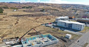 Framkvæmdir ganga vel við nýjan íbúðarkjarna á Húsavík