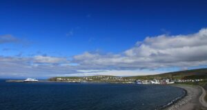 18.06.2021 Norðurþing. Gerð grjótvarnargarðs í Suðurfjöru á Húsavík