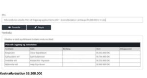 Opnun útboðs: Sveitafélagið Árborg. Yfirborðsfrágangur og malbik plana 2021