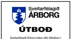 06.08.2021 Sveitarfélagið Árborg „Gerð gatna í Víkurheiði á Selfossi“