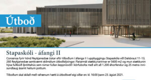 23.08.2021 Reykjanesbær. Stapaskóli – áfangi II