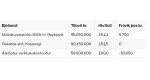 Opnun útboðs: Vetrarþjónusta: Höfuðborgin 2021-2022, hraðútboð